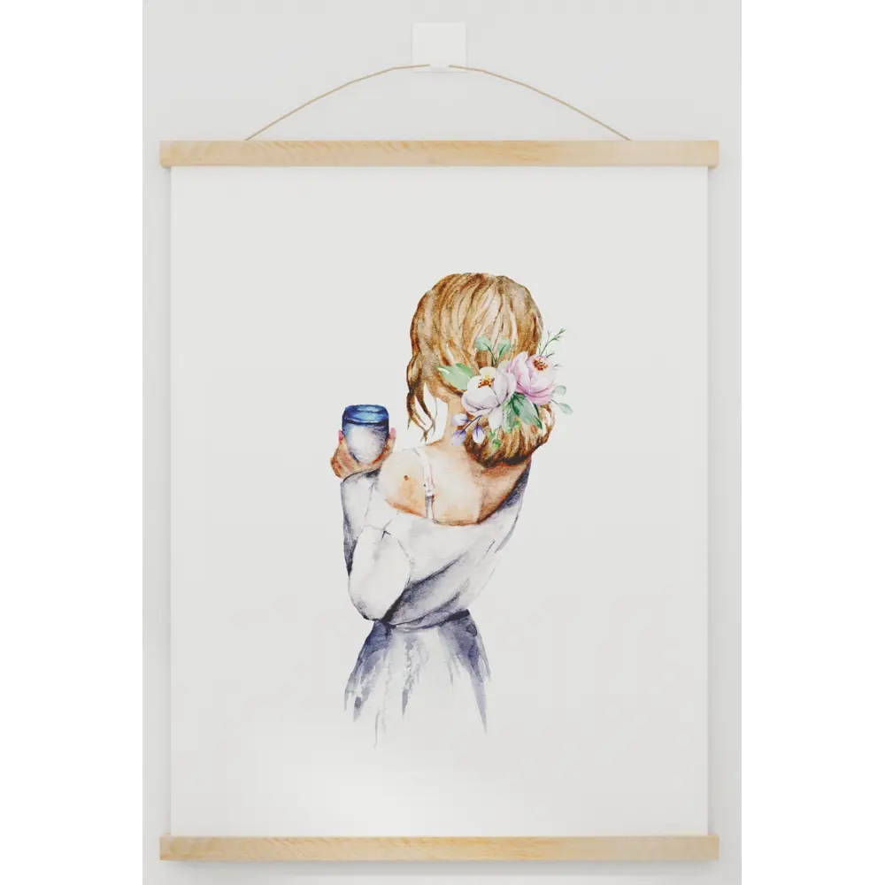 Держатель для постера 30x2.5 см шпон ясень Симфония STLM-2104724 - Вид №4