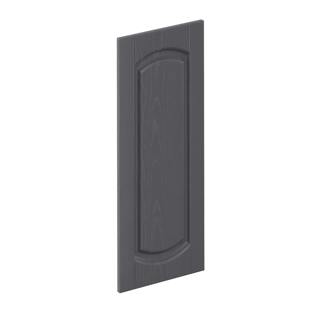 Фасад для кухонного шкафа Петергоф грей 29.7x76.5 см Delinia ID МДФ цвет графит STLM-2096117