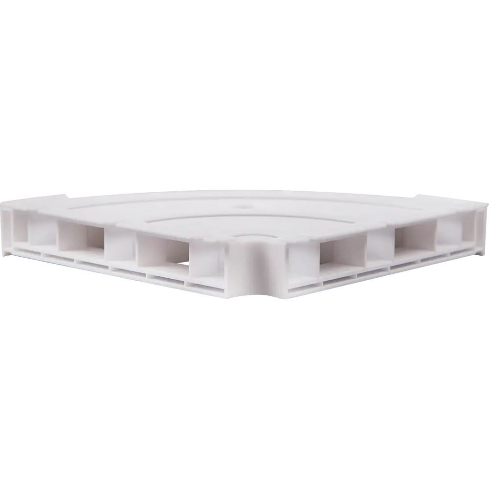 Соединитель поворотный трехрядный для шины пластик цвет белый 2 шт DOMLEGRAND STLM-2002630 - Вид №1