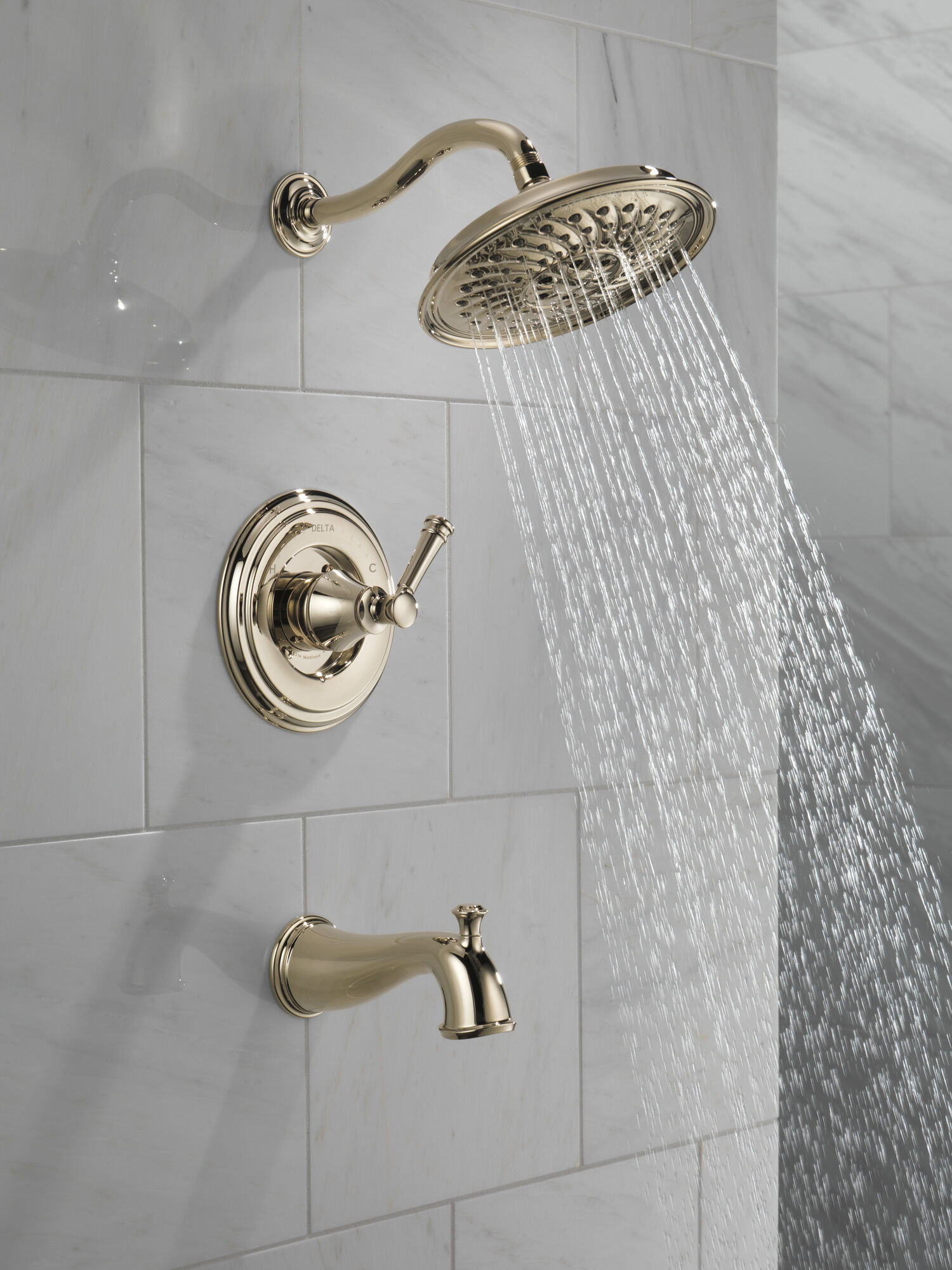 Монитор серии 14 для ванны и душа с H2Okinetics Delta Faucet 144757C-PN - Вид №4