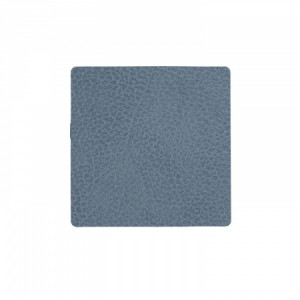 981152 HIPPO light blue подстаканник квадратный 10х10 см, толщина 1,6 мм;LIND DNA