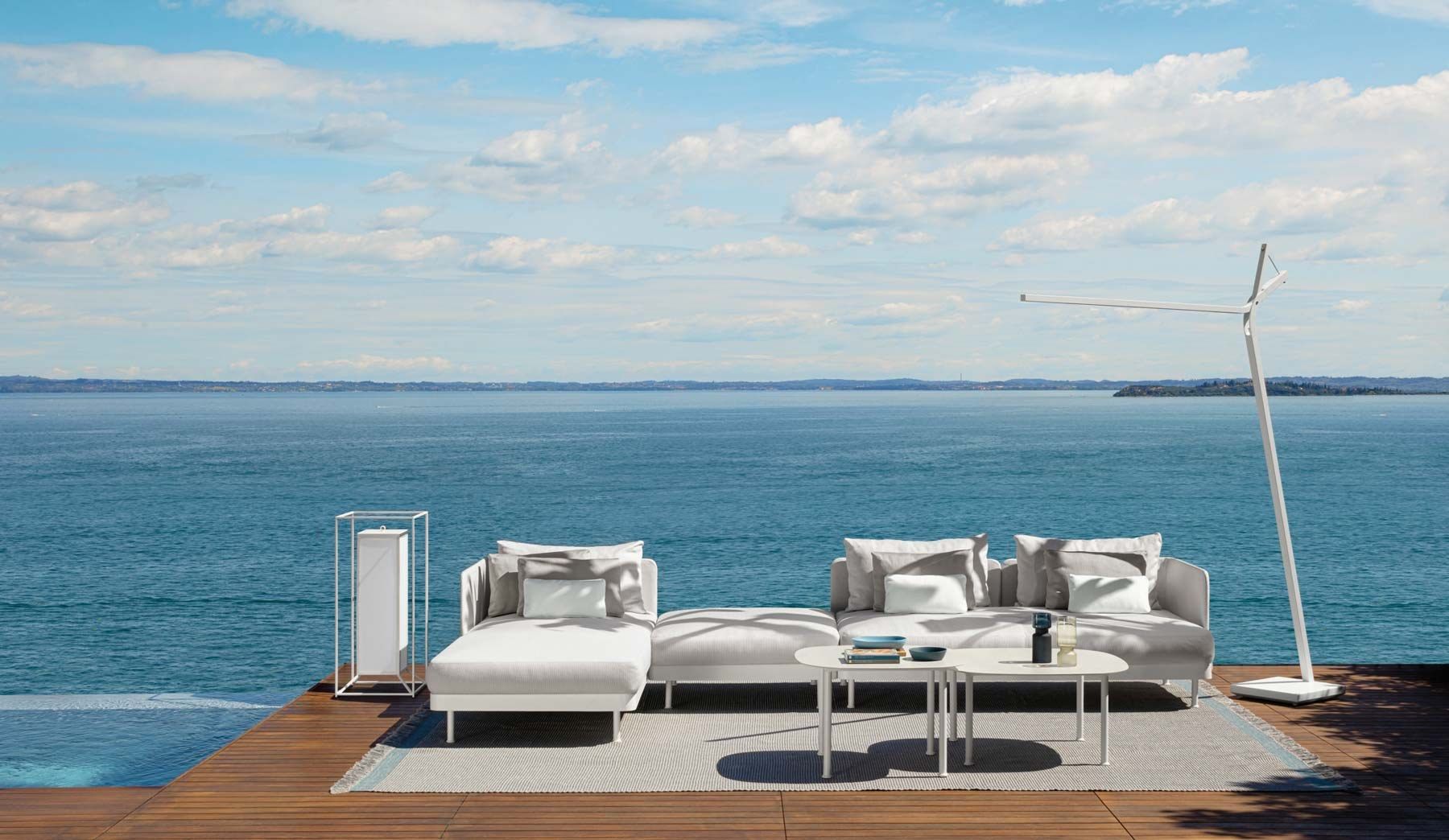 Квадратный садовый стол из керамогранита Talenti Slam ARCH-00082781 - Вид №2