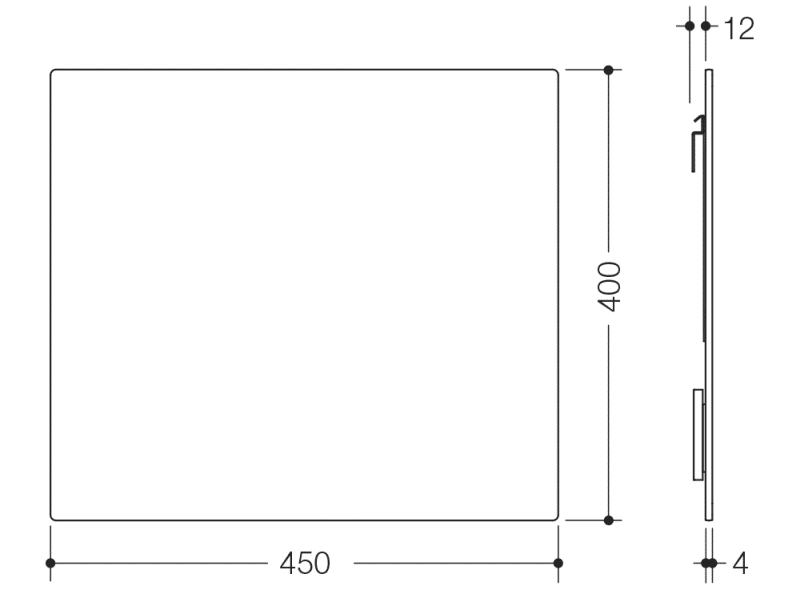 950.01.501 зеркало HEWI Kids - Вид №3