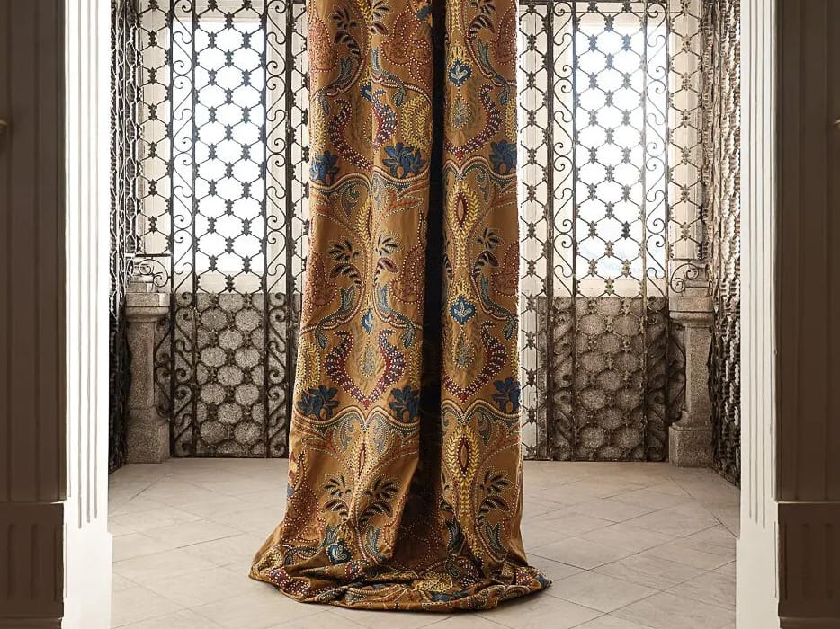 Хлопчатобумажная дамасская ткань Aldeco Veva ARCH-00058950