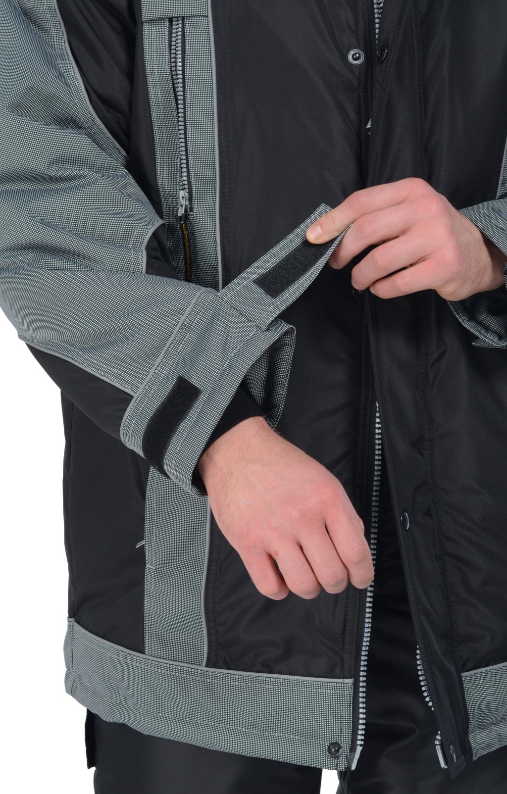 63106 Куртка "Ультра" зимняя черная  Зимняя спецодежда  размер 48-50/182-188  - Вид №14