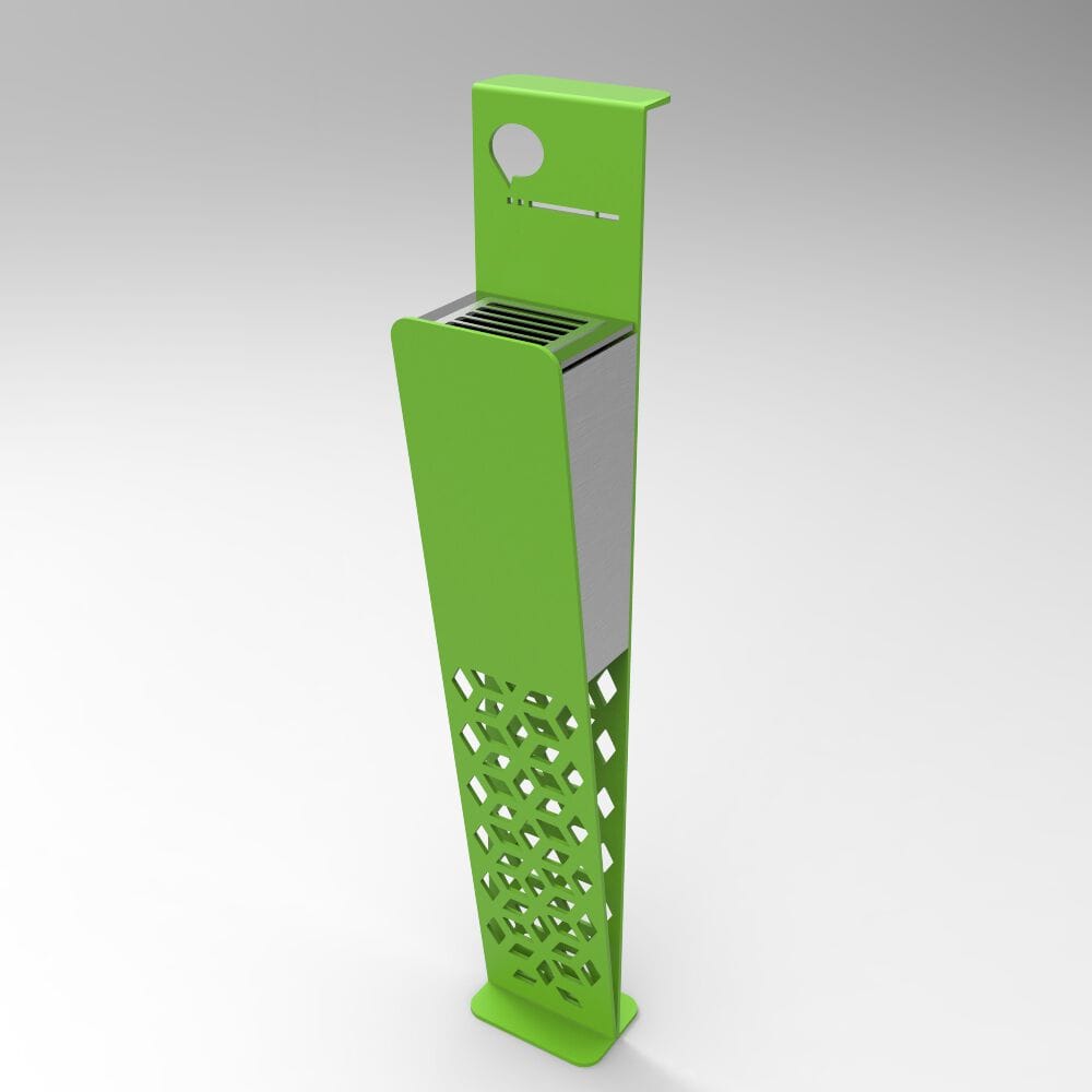 Металлическая напольная пепельница для общественных мест CITYSì GLAX ARCH-00132045 - Вид №6