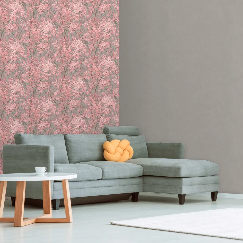 Флизелиновые обои DIAMOND Yuka серые для стильного интерьера 89364645 STLM-0813872 - Вид №3