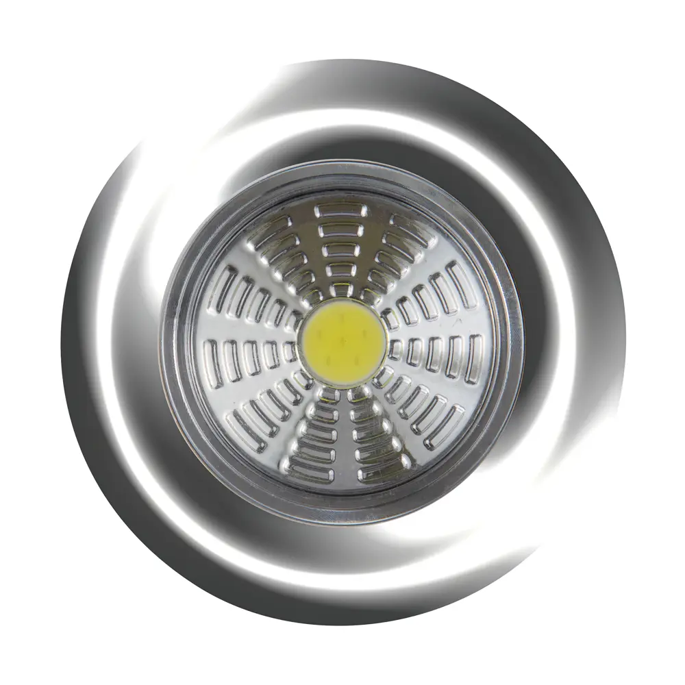 Светильник светодиодный Ritter Pushlight 29099 5 на батарейках, цвет серебряный металлик 89144286 STLM-2188539 