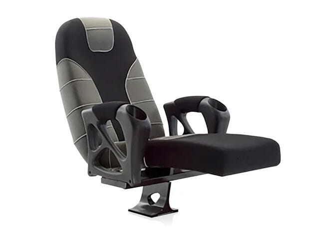 Кресло для кинотеатра с откидной спинкой из ткани CINEARREDO SERCH ARCH-00080065 - Вид №1