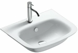 155GRON00 Подвесная раковина настенная овальная CERAMICA CATALANO GREEN ONE белая