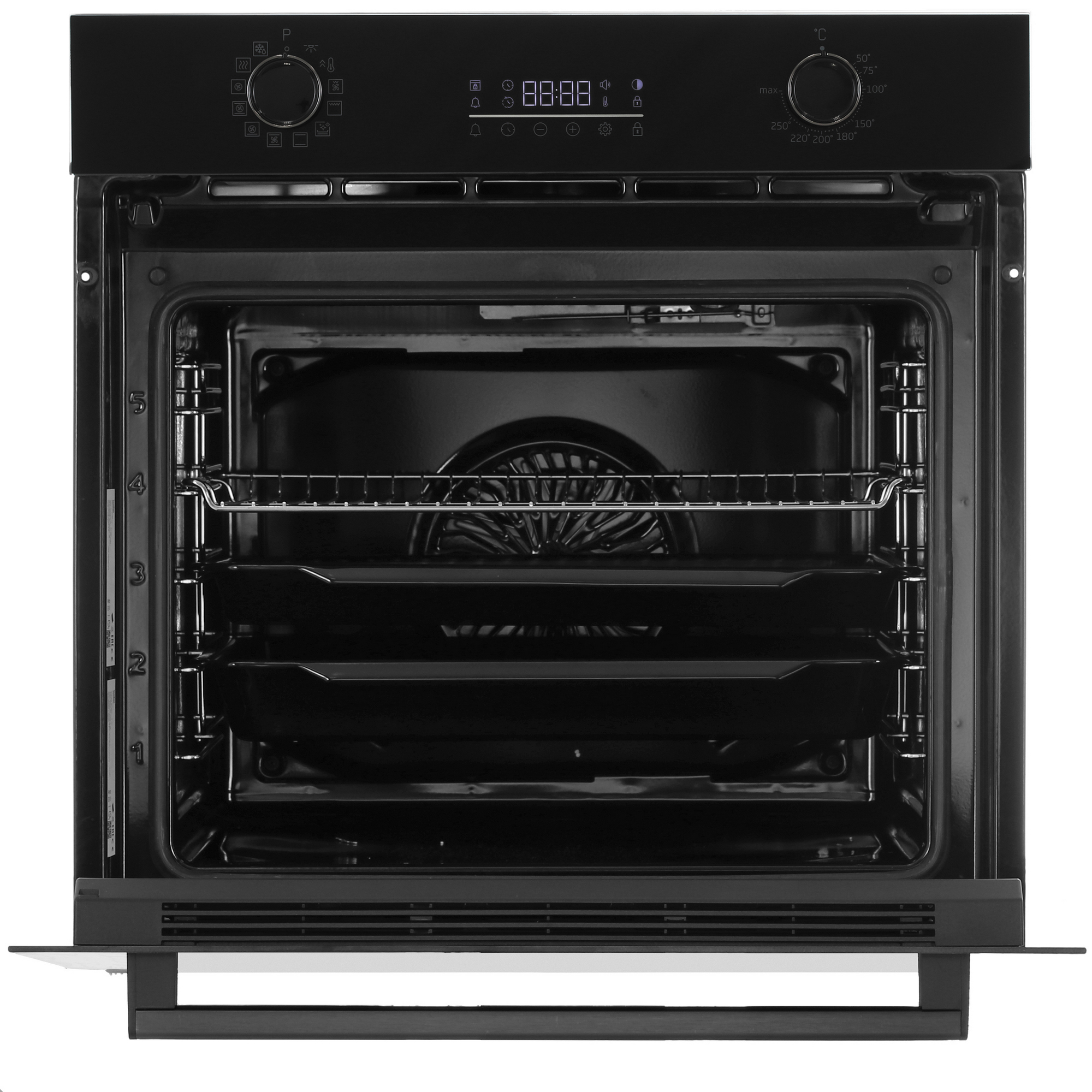 9116859 Электрический духовой шкаф Beko BBIM16300SG черный STDN-0116128 - Вид №7