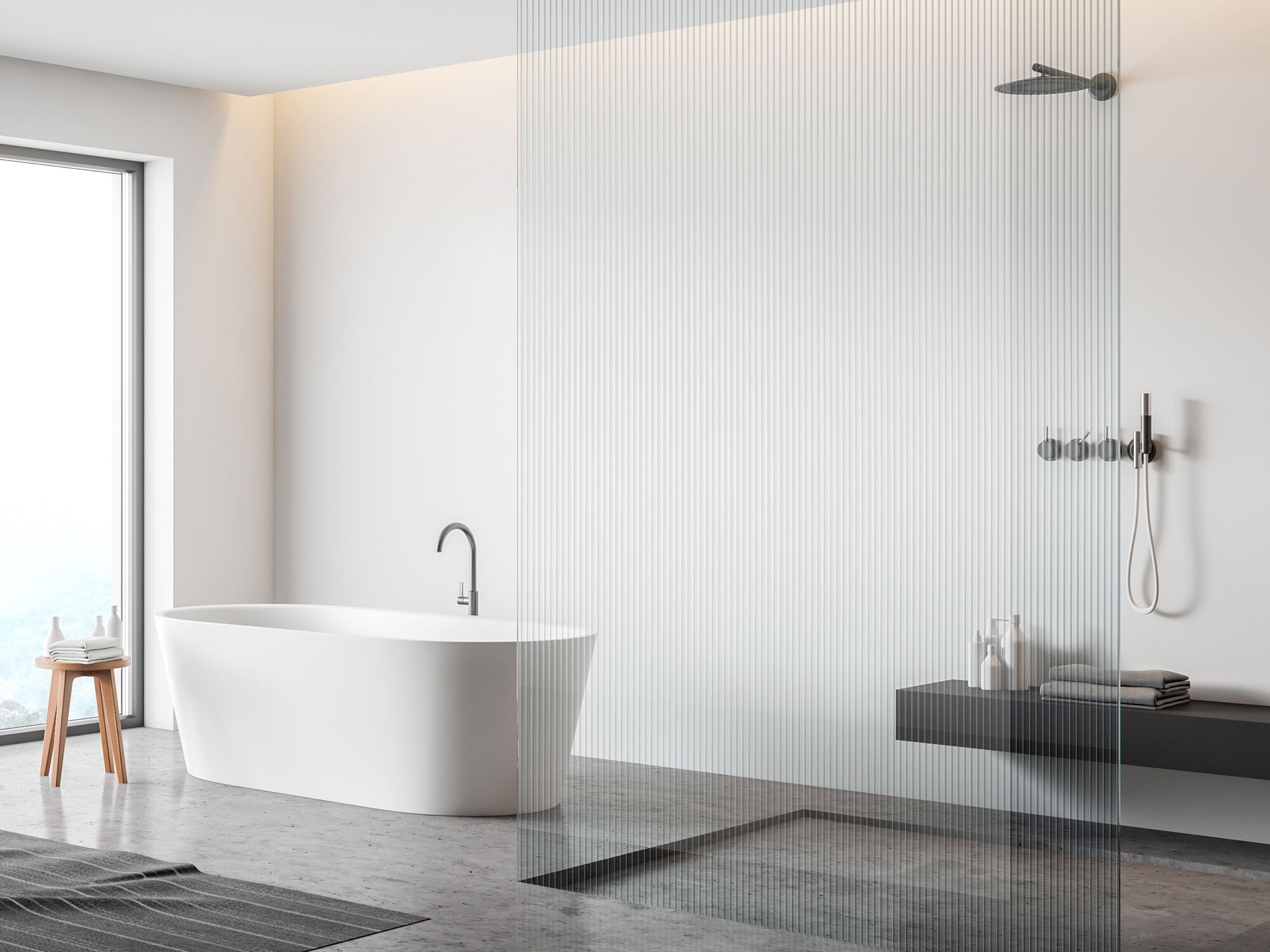 Прозрачное стекло, выгравированное с одной стороны, с текстурой Madras® Madras® Texturizati ARCH-00013435