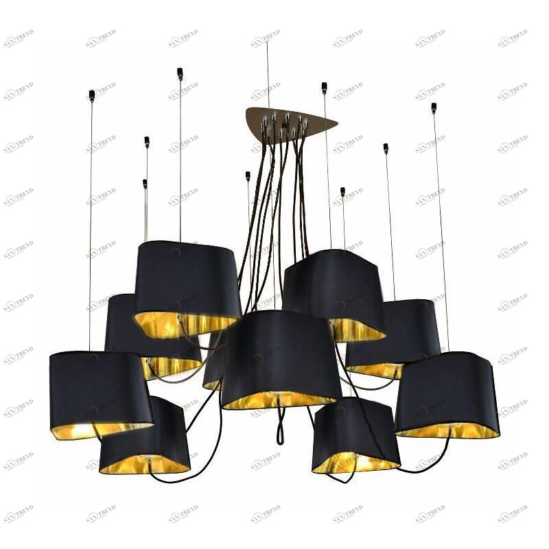 Подвесная люстра Loft IT Street Loft1163-10BL LOFT IT ДИЗАЙНЕРСКИЕ, STREET BLACK 118176 Черный 