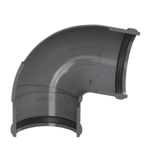 Угол желоба 90° Verat цвет серый