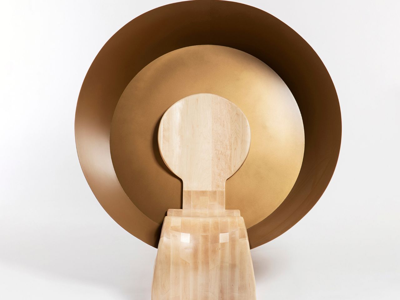 Стальное и деревянное кресло LO Contemporary GOYO ARCH-00036762 - Вид №1