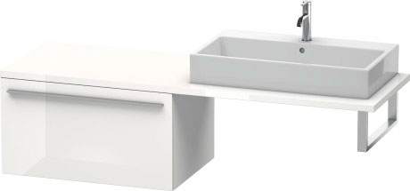 XL543406969 X-Large Шкафчик для консоли Орех брашированный (натуральный шпон) Duravit - Вид №2