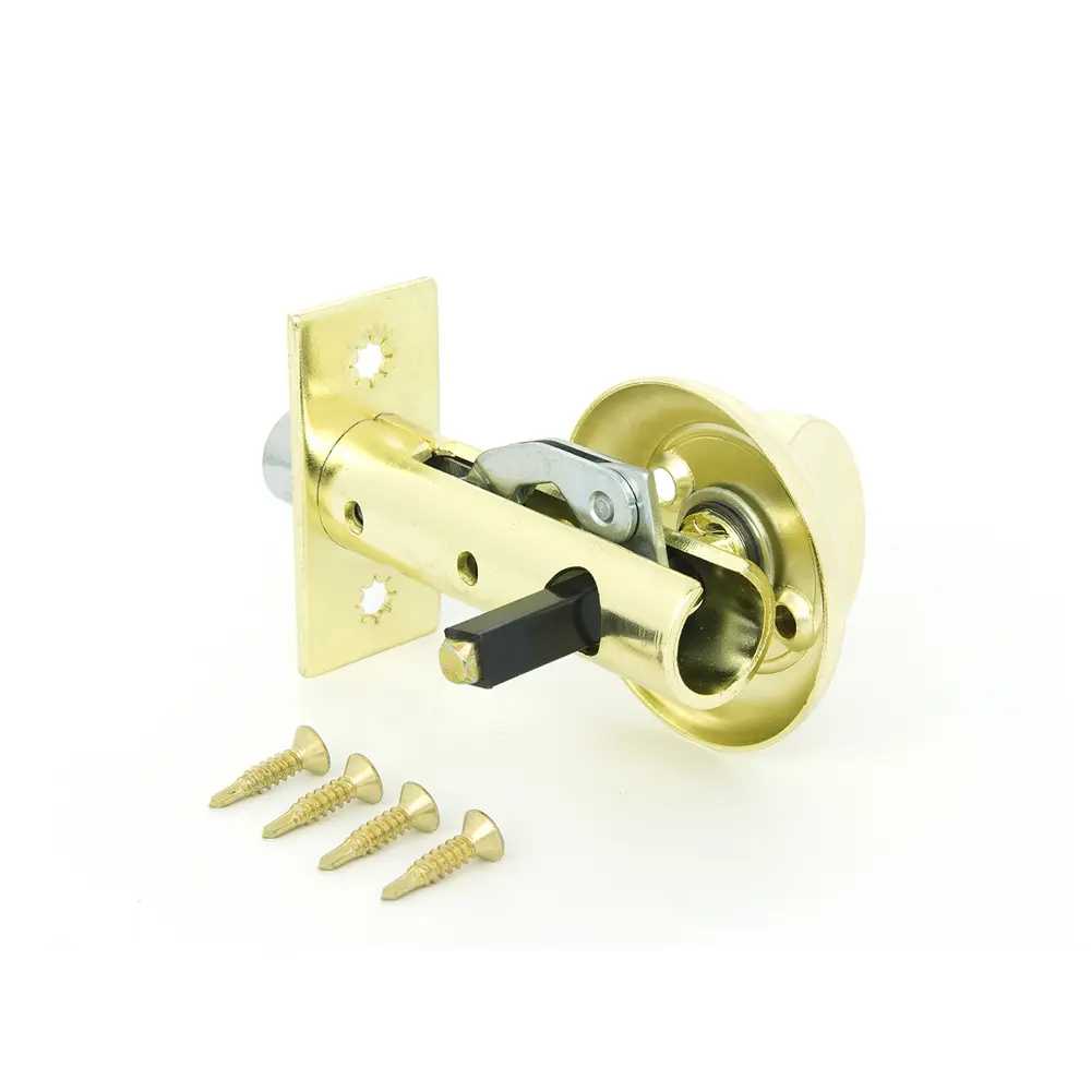 Задвижка врезная Palladium 76x22 мм сталь цвет золото STLM-2047904 - Вид №1