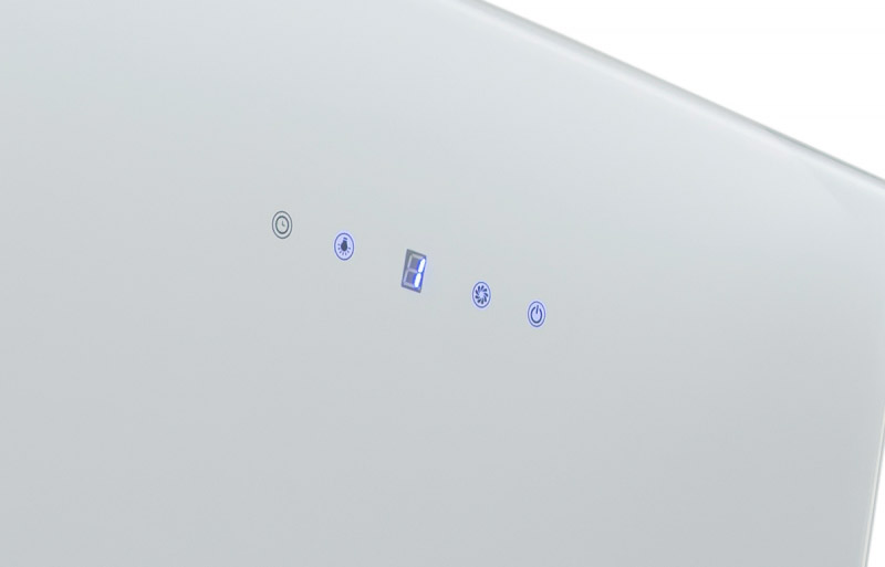 8189825 Вытяжка наклонная MBS ABELIA 190 GLASS белый/белый STDN-0125988 - Вид №4