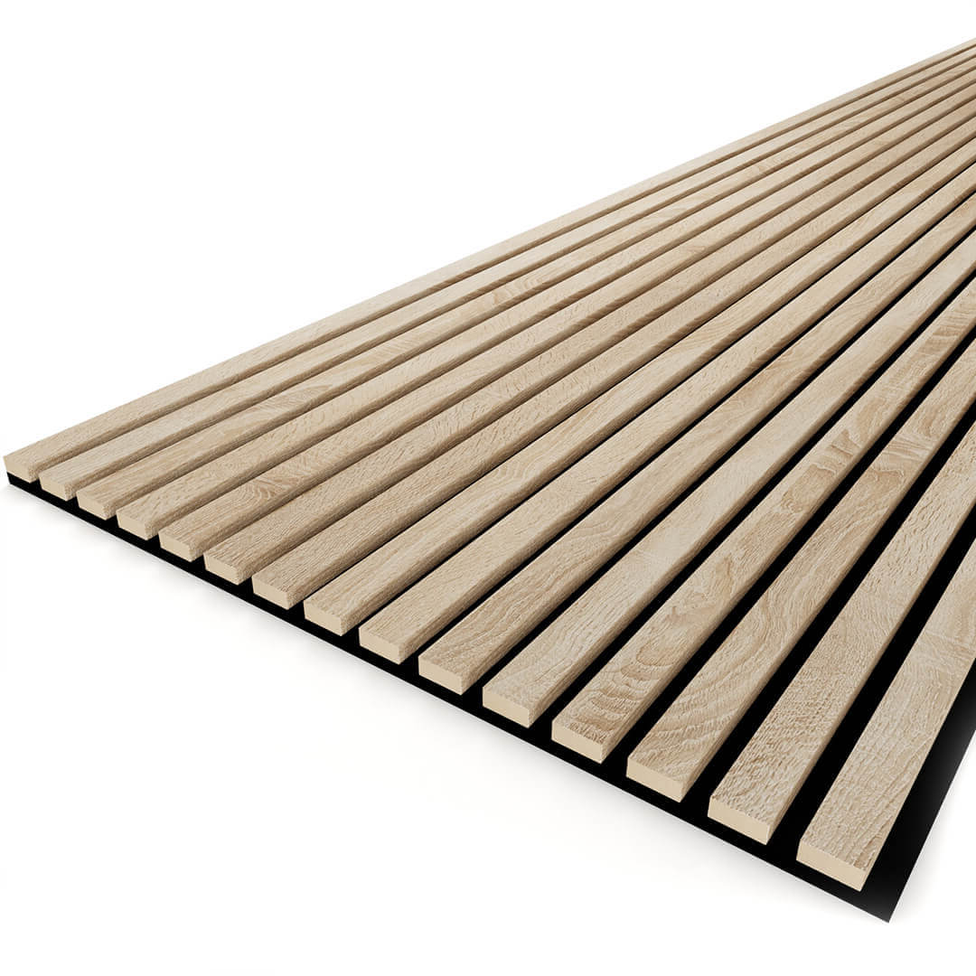 Панель Стеновая Акустическая Stella Trend Standart Дуб Сонома 2780х600х21 (уп.1шт.) STSR-12