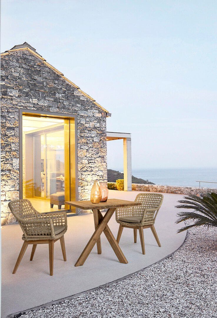 Синтетическое волокно сад стул с подлокотниками BIZZOTTO MADISON ARCH-00062100 - Вид №5