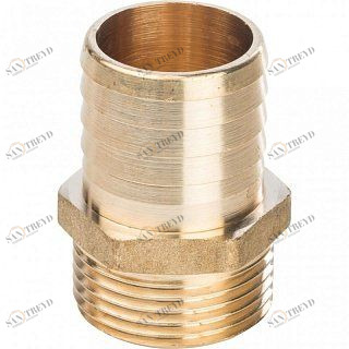 Штуцер НР 1"х25 латунь STOUT SFT0035000125