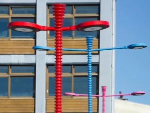 GHM-ECLATEC Металлический уличный фонарь Bell'ora