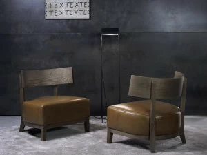 Pacini & Cappellini Мягкое кожаное кресло  5440