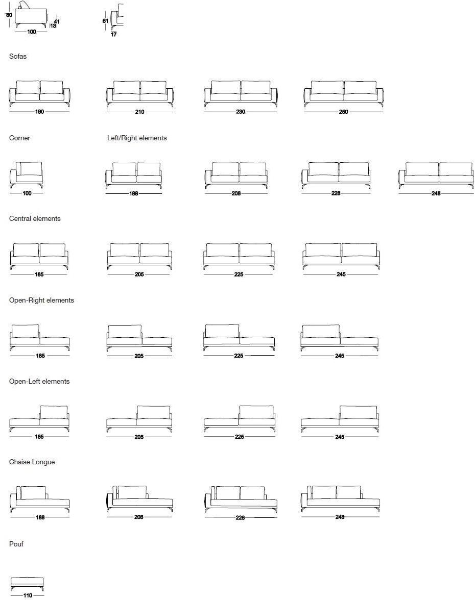 Marac Модульный угловой диван из ткани Lione sun-id-1387357 - Вид №5