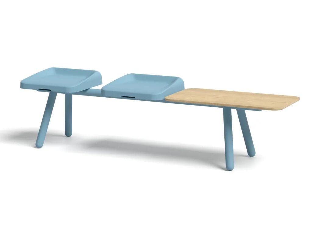 Сиденье на полиуретановой панели со столом Bõln Slim ARCH-00080769