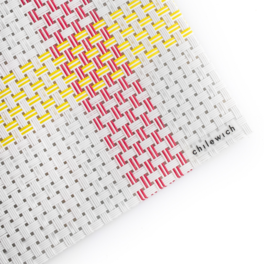 Салфетка виниловая Azalea, жаккардовое плетение, 36х48 см Chilewich C100523003 - Вид №3