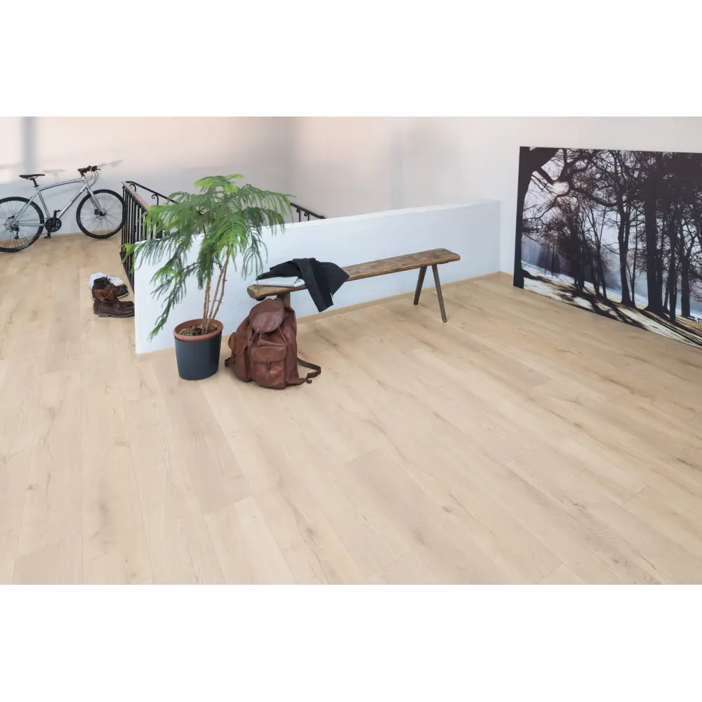 Ламинат «Дуб Сэнди» 33 класс толщина 8 мм 1.99 м² Santreyd STLM-2071333 - Вид №3