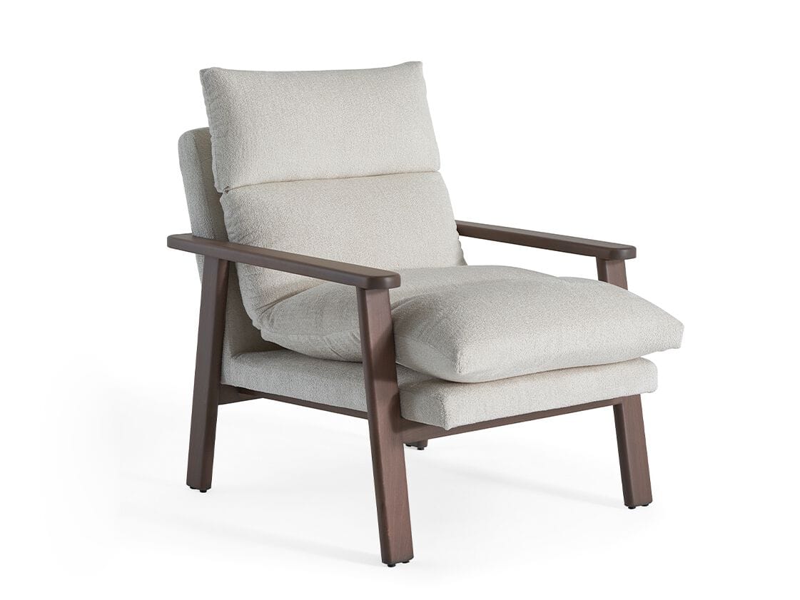 Тканевое кресло с подлокотниками NDESIGN Ezora ARCH-00136280