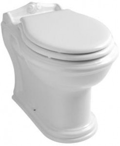 JUVCTPB00000 Приставной унитаз напольный Белый Azzurra Ceramica  Италия