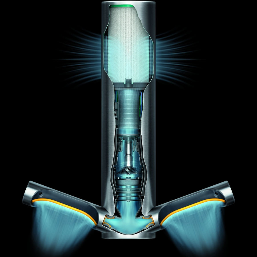 970528-01 Dyson HEPA Фильтр рукосушителя серии 9Kj Англия AIRBLADE HU03 - Вид №1