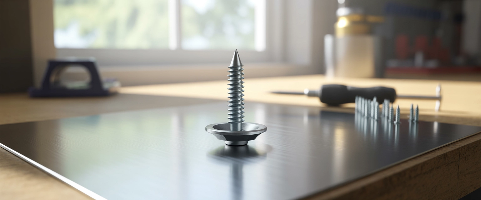 DIN 7982 – Саморезы с прессшайбой с потайной головкой - Баннер категории