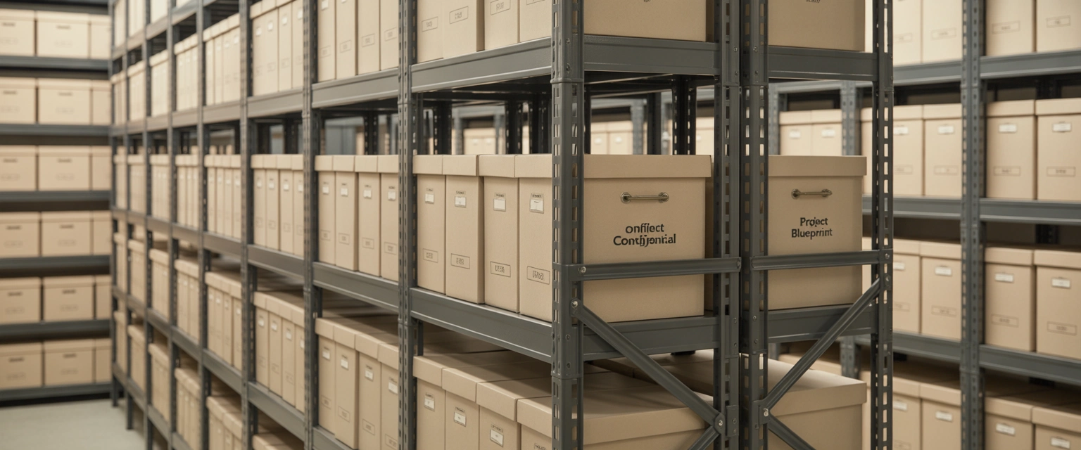 Архивные стеллажи - Баннер категории