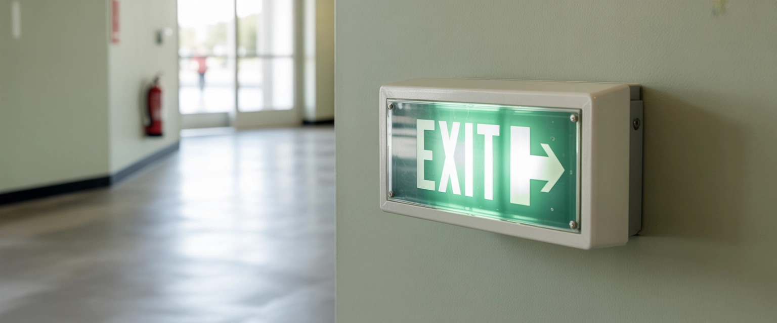 Аварийные светильники (указатели направления) - Баннер категории