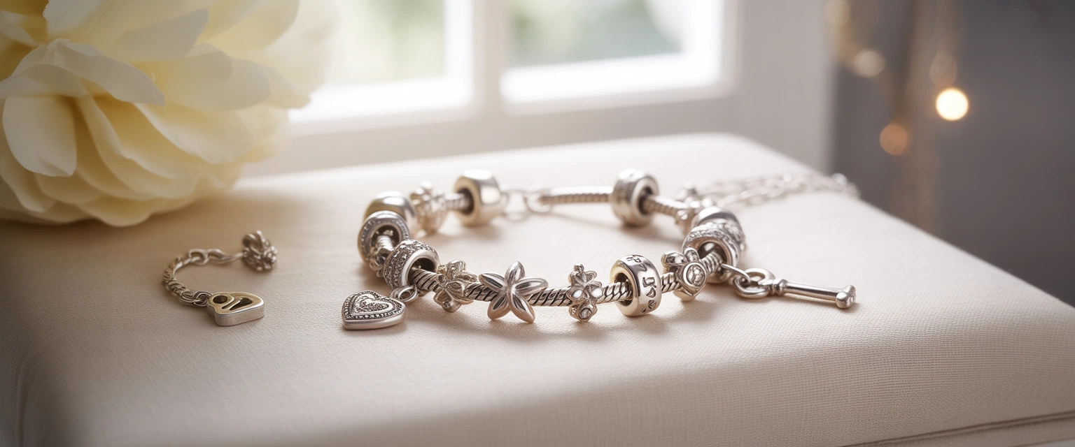 Браслеты с подвесками (шармы) - Баннер категории