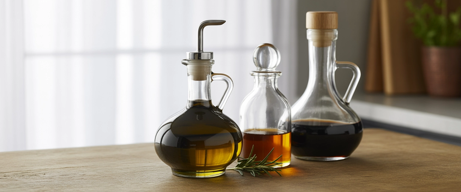 Бутылки для хранения (масла, соусов, напитков) - Баннер категории