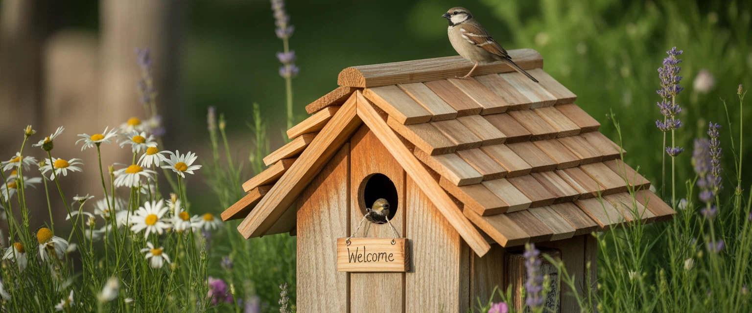 Домики для птиц - Баннер категории
