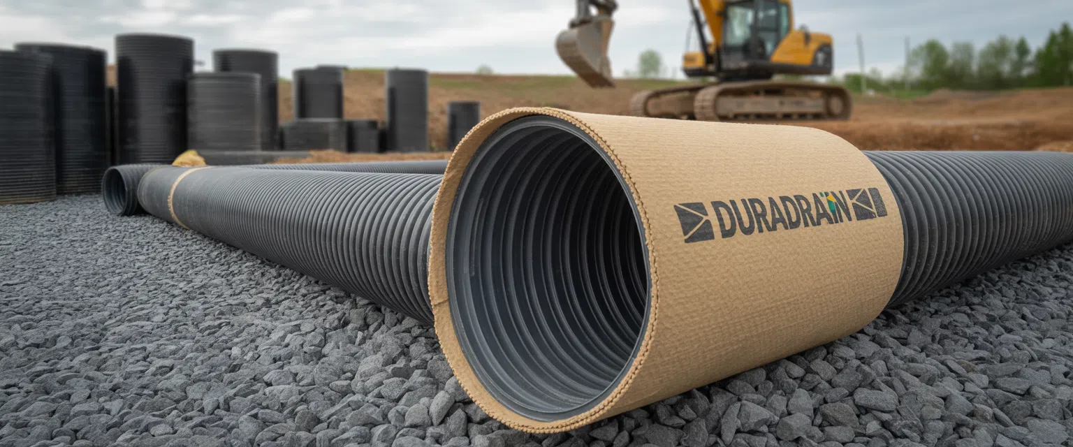 Дренажные трубы однослойные (гибкие) - Баннер категории