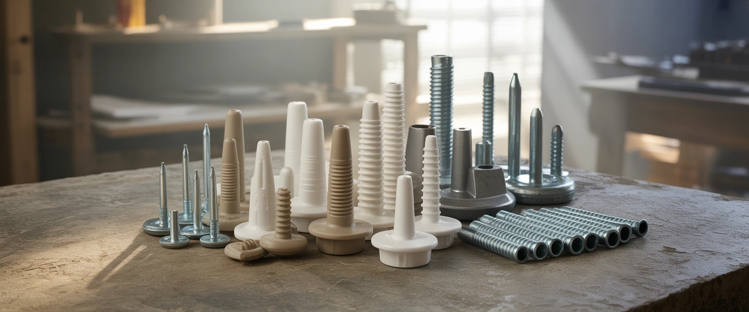 Дюбели (пластиковые, металлические) - Баннер категории