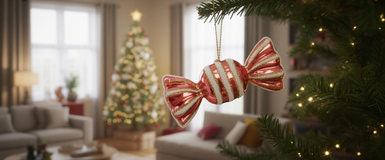 Елочная игрушка Конфета - Баннер категории