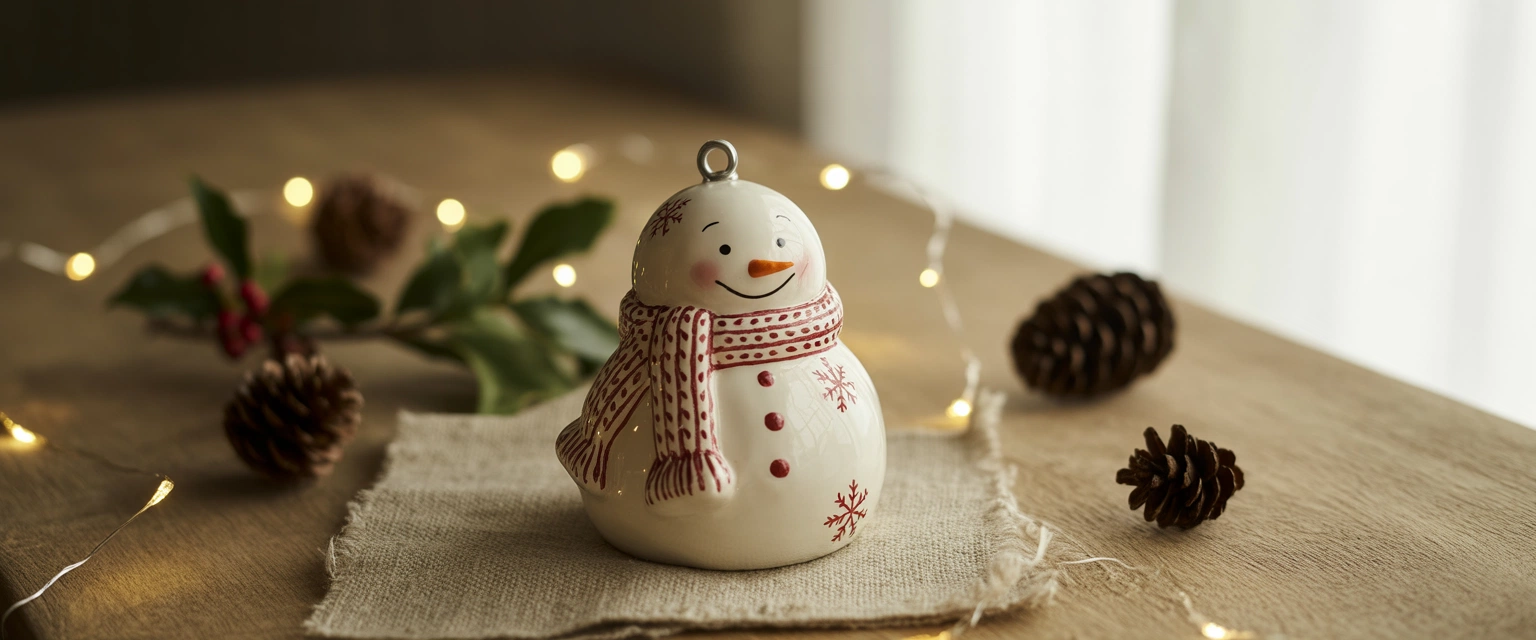 Елочная игрушка Снеговик - Баннер категории