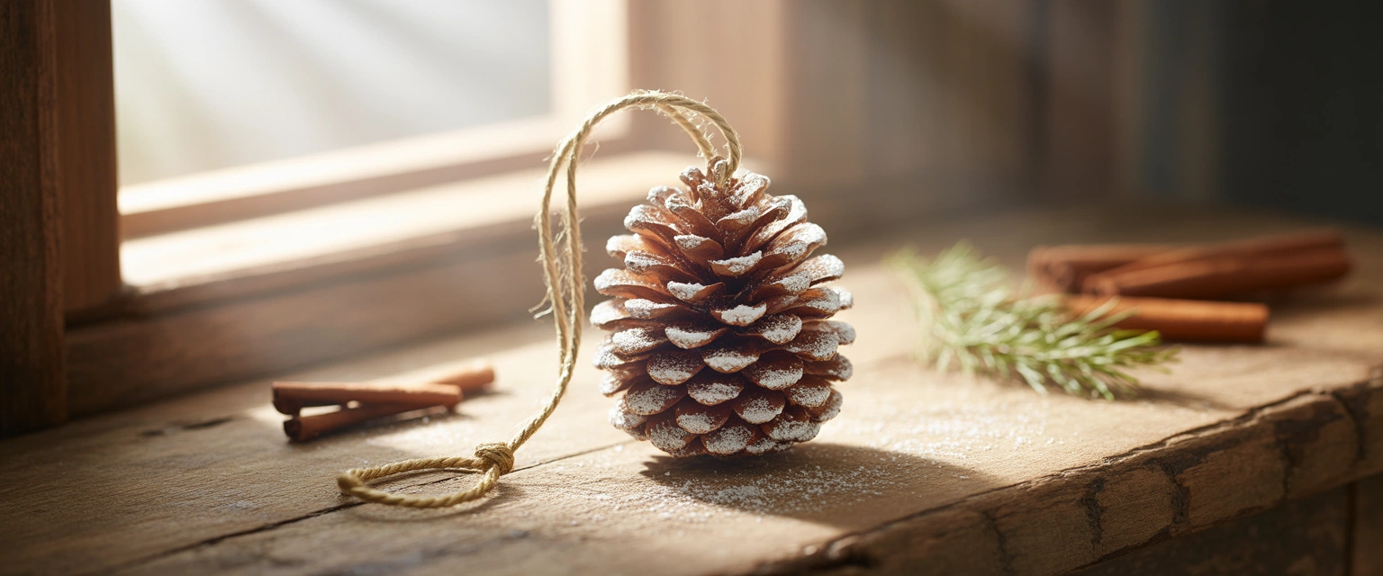 Елочные игрушки Шишки - Баннер категории