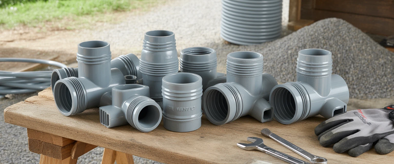 Фитинги для дренажа - Баннер категории