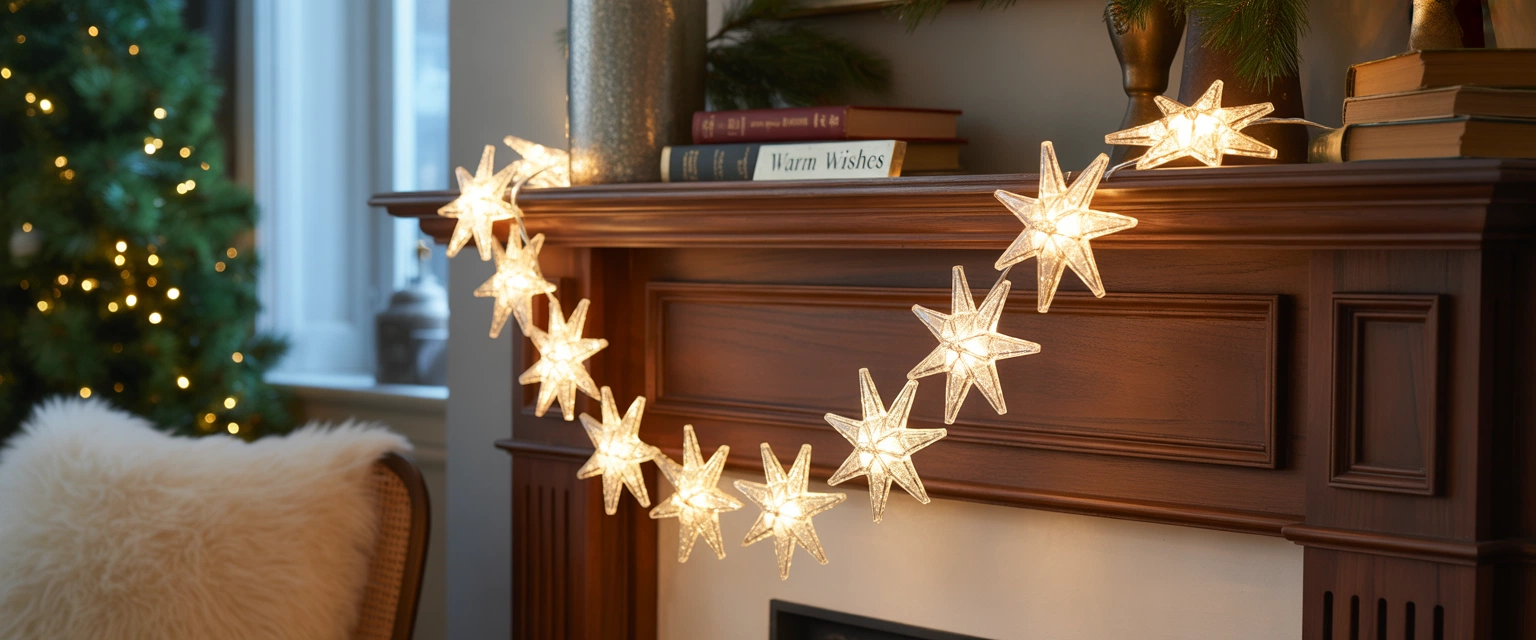 Гирлянды звезды - Баннер категории