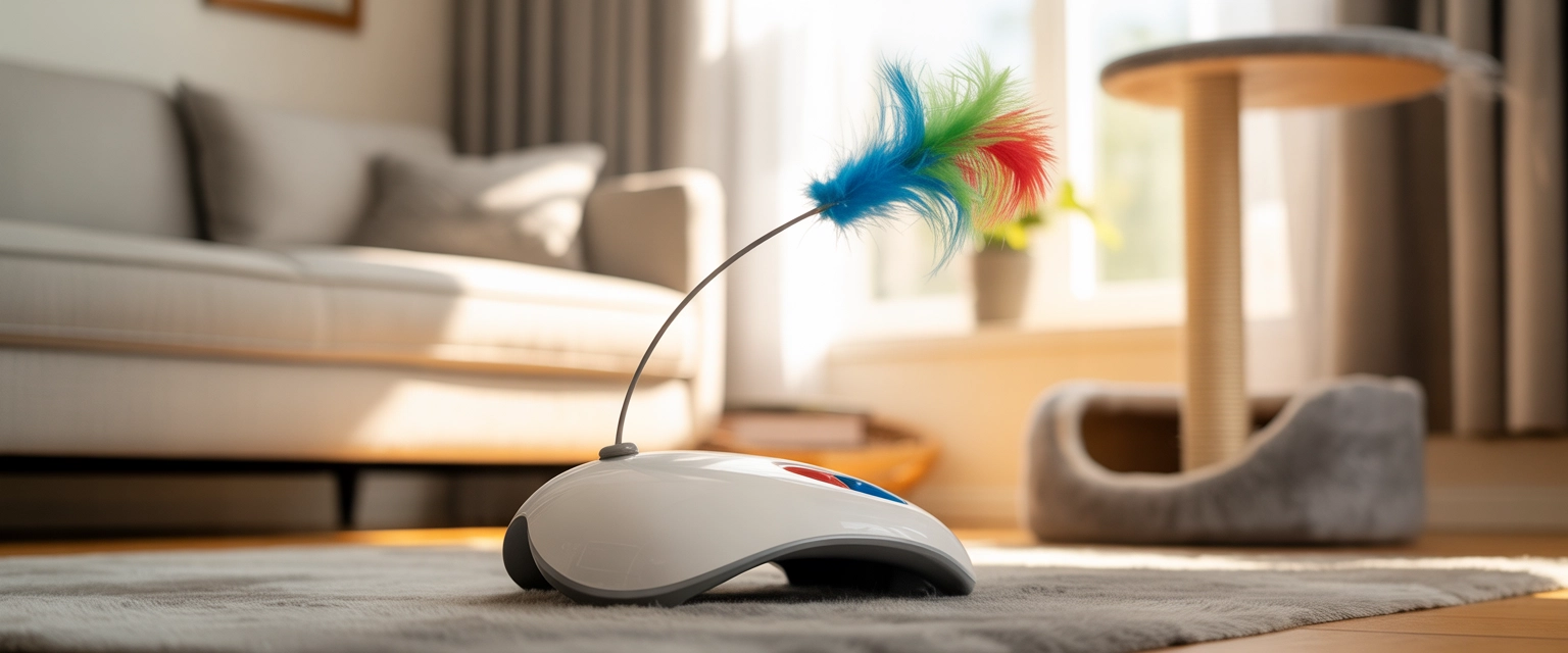 Интерактивные игрушки для кошек - Баннер категории