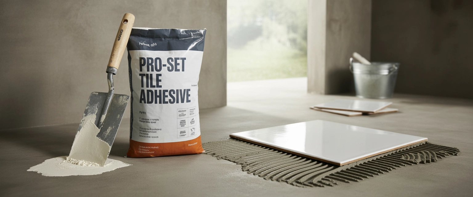 Клеи для керамической плитки (внутренние/наружные работы) - Баннер категории