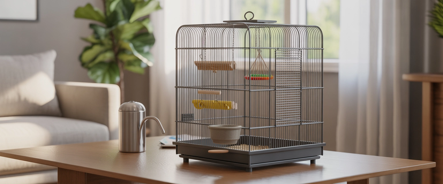 Клетки для птиц - Баннер категории